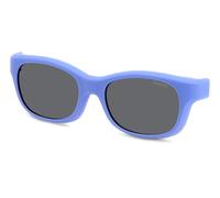 Polaroid Enfant Polaroid PLD K006 CL-ON 09S/M9 Clip-ons Plastique Lilas Gris Carré Polarisé
