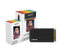 Polaroid Bundle Hi-Print+Papier - 2nd Generation - Imprimante Portable 2x3 connectée Bluetooth, imprimante à Sublimation - Noir