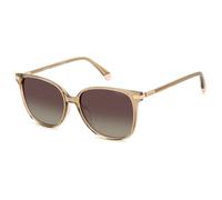 Polaroid, Femme, Accessoires, Brun, Taille: 56 MM Lunettes de soleil carrées