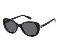 Polaroid Femme PLD 4154/S/X 807/M9 Lunettes de soleil Plastique Noir Gris Papillon Polarisé
