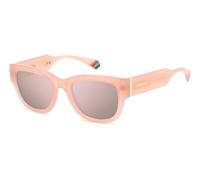 Polaroid Femme PLD 6213/S/X 35J/JQ Lunettes de soleil Polycarbonate Rose Carré Polarisé Multicouche