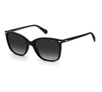 Polaroid Femme Polaroid PLD 4108/S 807/WJ Lunettes de soleil Éco-poliam Noir Gris Carré Polarisé Ombré