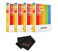 Polaroid Film couleur pour I-Type (lot de 4 (32 photos)) | Compatible avec les appareils photo instantanés Polaroid Now, Now+, Flip, I-2, Lab, OneStep2