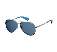 Polaroid 6069-s-xv8461 Woman Sunglasses Bleu Femme
