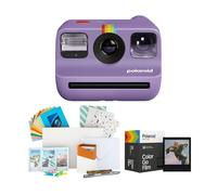 Polaroid Go Generation 2 Appareil photo instantané avec retardateur double exposition (violet) et accessoires (3 articles)