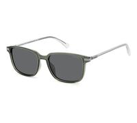 Polaroid Homme PLD 4169/G/S/X 8YW/M9 Lunettes de soleil Polycarbonate Vert Gris Carré Polarisé
