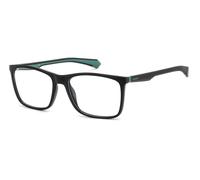 Polaroid Homme Polaroid PLD D477 7ZJ Montures optiques Plastique Noir/Vert Carré