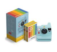 Polaroid - Instant Camera - Now+ Gen3 - Artic Blue + Color Film Bundle (16 Photos)