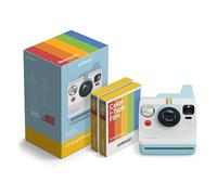 Polaroid - Instant Camera - Now Gen3 - Artic Blue + Color Film Bundle (16 Photos)