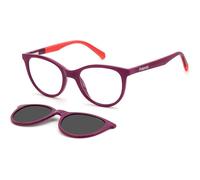 Polaroid Junior PLD 8051/CS B3V/M9 Lunettes de soleil Plastique Violet Gris sombre Cat Eye