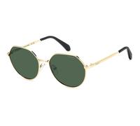 Polaroid Junior Polaroid PLD 8074/S J5G/UC Lunettes de soleil Métal Or Vert Ronde Polarisé