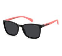 Polaroid Junior Polaroid PLD 8077/S 807/M9 Lunettes de soleil Polycarbonate Noir Gris Carré Polarisé