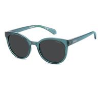POLAROID KIDS, GAFAS DE SOL, PLD 8076/S, TEAL, 45, (YOUNG KIDS (4-6))
