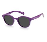 Polaroid Kids Pld 8040/s RY8/M9 VIOLET LILAC Sunglasses Baby Girls Polycarbonate, Standard, 44