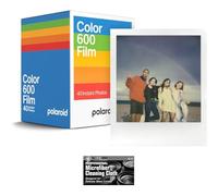Polaroid Lot de 5 films instantanés couleur pour appareils photo 600 et i-Type avec chiffon de nettoyage