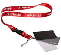 Polaroid Lot de Cartes numériques Gris avec Sangle de Cou à dégagement Rapide pour Photographie numérique