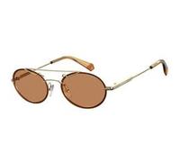 Polaroid lunettes de soleil 6094/S01Q/HE ovale unisexe or/bronze Doré G