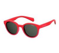Polaroid lunettes de soleil 8036/S1N5/M9 junior rouge avec verres gris Rouge G