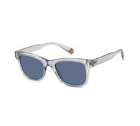 Polaroid - Lunettes de Soleil à Monture Carrée Polaroid - unisex - Accessoires - Gris - Taille: 51 MM