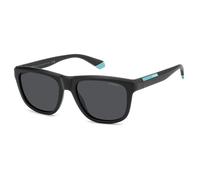 Polaroid - Lunettes de soleil carrées - unisex - Accessoires - Noir - Taille: 54 MM