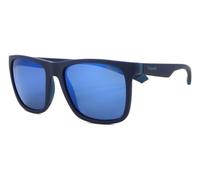 Polaroid Lunettes de Soleil PLD 2141/S Matte Blue Azure/Blue 57/18/140 unisexe