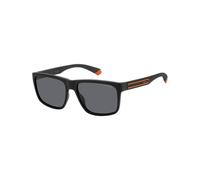 Polaroid Homme Polaroid PLD 2149/S 8LZ/M9 Lunettes de soleil Polycarbonate Noir Gris Carré Polarisé
