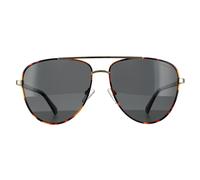 Polaroid Lunettes de Soleil Pld 4126/S 06J M9 Havane Or Gris Polarisé