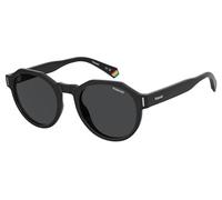 Polaroid Lunettes de Soleil PLD 6207/S 807 52/21/145 Unisexe Adulte Sunglasses, 807/M9 Black, 52 Unisex