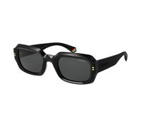 Polaroid Lunettes de soleil PLD 6239/S/X – Polarisées 51/26 mm Noir/Grey Unisexe