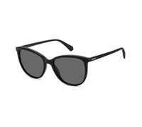 Polaroid Lunettes de soleil PLD 4138/S 807/M9 Polarisées Noir Gris Cat.3 55/18/145 Femme