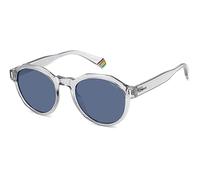 Polaroid Lunettes de soleil rondes géométriques en plastique