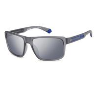 POLAROID lunettes, modèle PLD 2158, couleur MATTE gris, verre 58 mm, pont 17 mm