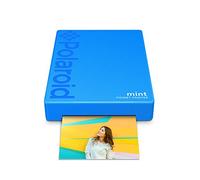 Polaroid Mint Pocket Printer W/ Zink Zero Ink Technology & Built-In Bluetooth for Android & iOS Devices - Blue