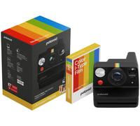 Appareil photo instantané Polaroid Now+ Génération 3 + Pack de films 8 photos Noir