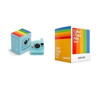 Polaroid - Now+ Gen3 - Appareil Photo instantané connecté Bluetooth + Film Couleur (40 Photos) - Bleu Arctique