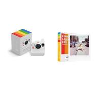 Polaroid - Now+ Gen3 - Appareil Photo instantané connecté Bluetooth + Film Couleur (8 Photos) - Blanc