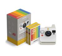 Polaroid Now Gen3 - Pebble White + Color Film Bundle (16 Photos)