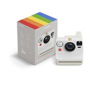 Polaroid Now Generation 3 - Pebble White | Autofocus à deux objectifs, rechargeable par USB-C, compatible I-Type et 600 films, retardateur et double exposition