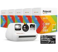 Polaroid Originals Bundle Go Appareil photo instantané avec 5 paquets doubles (80 impressions) de film couleur et chiffon en microfibre