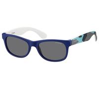 Polaroid Eyewear Lunettes de soleil P0300 col. T6D/Y2 Enfants Carré Bleu Polarisé