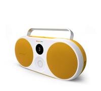 Polaroid Enceinte Bluetooth P3 – Rechargeable IPX5, double jumelage stéréo – Jaune et Blanc