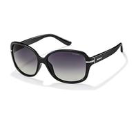Polaroid P8419 KIH/IX BLACK Sunglasses Women's Polycarbonate, Standard, 58