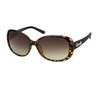 Polaroid P8430 581/LA HAVANA BLCK Sunglasses Women's Injected, Standard, 58
