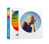 POLAROID, pack de 8 films photo avec cadre rond pour appareil photo instantané 600, blanc