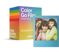 Polaroid – Papier photo instantané Color Film for Go – Cadre dégradé – Double pack (16)