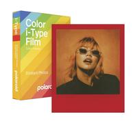 Polaroid Pack de films instantanés i-Type Color Frame Edition 8 films ASA 640 10 mn Coloré