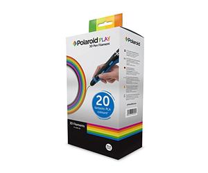 Polaroid - Play 3D PEN Filaments. PL-2500-00 20 couleurs scintillantes