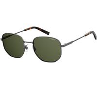 Polaroid PLD 2081/S/X Sunglasses, KJ1/UC DK Ruthenium, 51 Homme