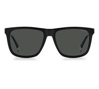 Polaroid PLD 2102/s/x Black 55, Lunettes de Soleil Homme, 807/M9 Noir, L