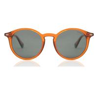 Polaroid Unisexe PLD 2116 / S 210 / UC Des lunettes de soleil Plastique Bronze / Cuivre Vert Rond point Polarisé